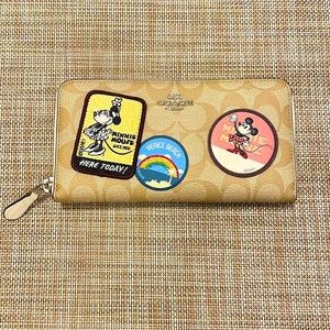 Disney x Coach Clutch Wallet